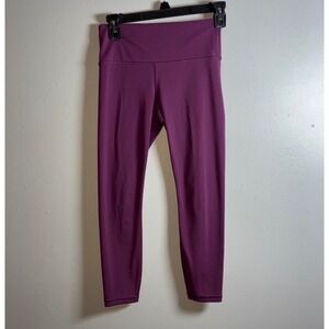 Athleta Elation Train 7/8 Tight Leggings Purple XS P